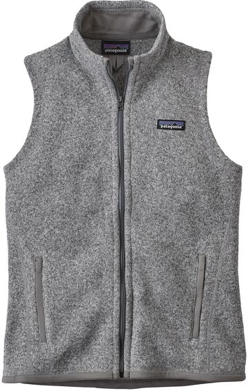 Patagonia Women's Better Sweater 100% Recycled Polyester Full-Zip Fleece Vest With Pockets